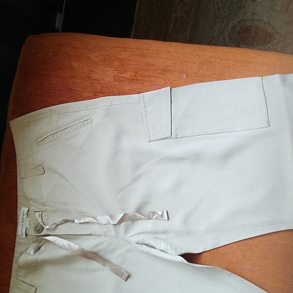 BANANA REPUBLIC Silk Cargo Pants - Picture 6 of 6